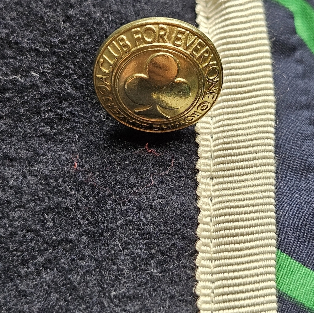 Rowing Blazers X Target Youth Size 8 Navy Blue With White Trim - Picture 6 of 9